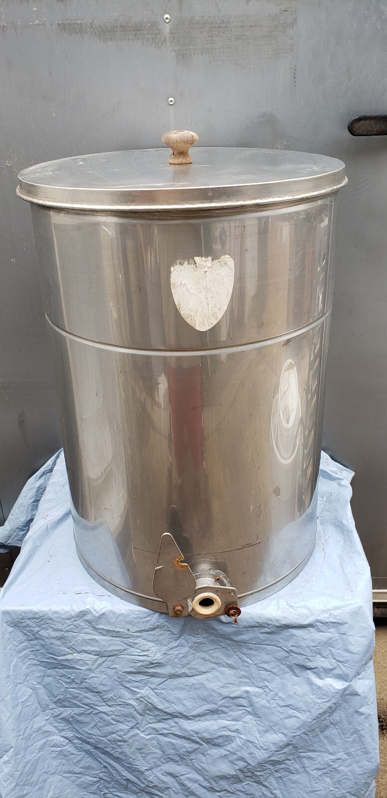 STAINLESS STEEL HONEY DISPENSER STORAGE eBay