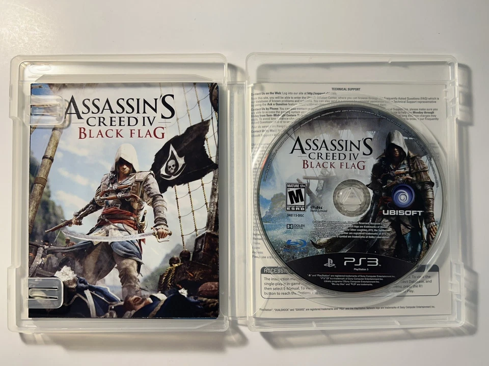Assassin's Creed IV: Black Flag PS3 Game - Complete, Good Condition, Fast Ship - Image 3 of 3
