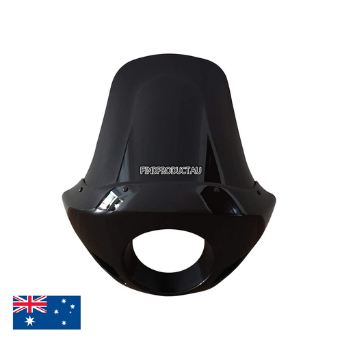 Motorcycle 5.75" Headlight Fairing Windshield Harley Cafe Racer Suzuki Honda XL - Bild 1 von 7