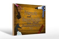 Holzschild Spruch 30X20 Cm Friseurin Superhelding Holz Deko Schild Wooden Sign