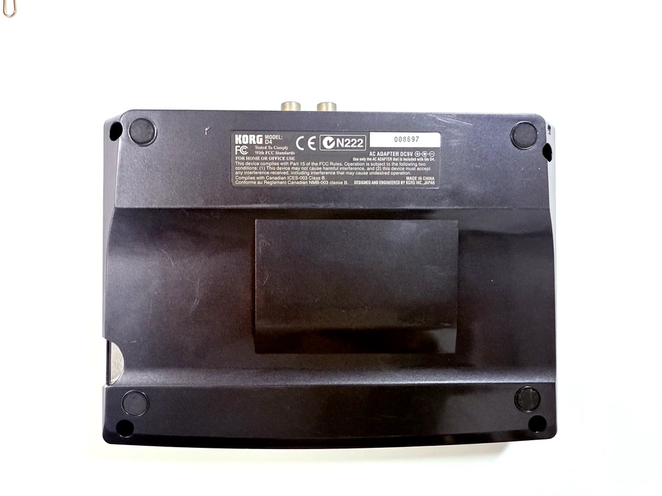 KORG D4 Digital Recorder Compact 4-track With Compact Flash(64MB) - Image 3 of 4