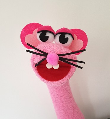 hand puppet with moving mouth