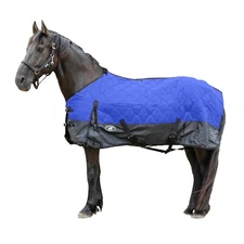 Resistance 420 Denier Quilted Nylon Horse Waterproof Stable Blanket 200g Polyfil