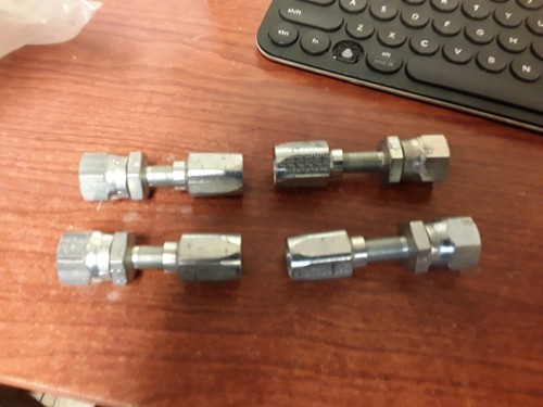 Eaton Aeroquip 4411-8-6S  Fitting 4 Pack