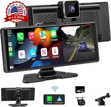 Pantalla Tactil 10.26" Estereo Inalambrico Para Coche Con Apple CarPlay/Android