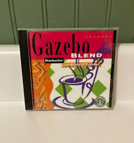 "Starbucks 1995 CD ""Gazebo Blend"" Rawls Nat King Cole Bobby Darin etc. - Imagen 1 de 3