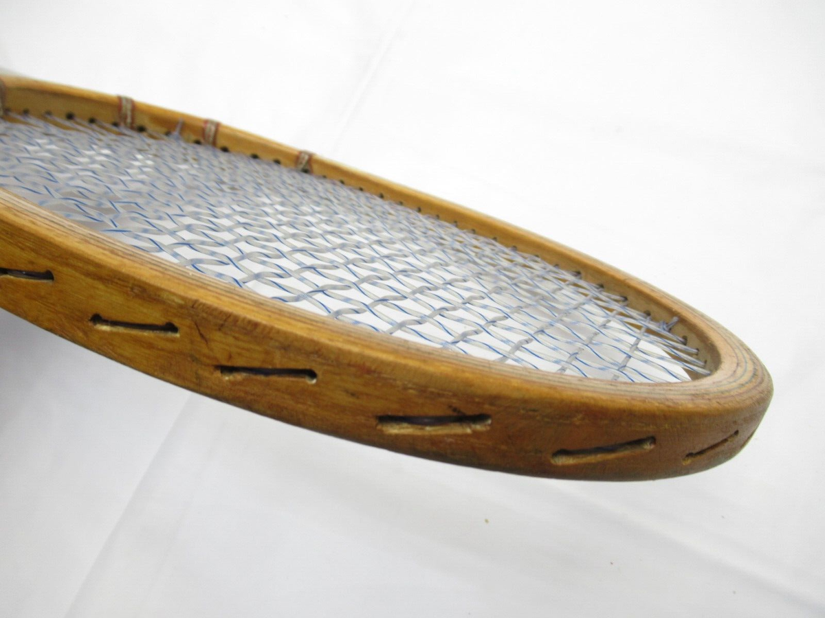 Vintage wright & dyson davis cup modèle wood tennis racquet