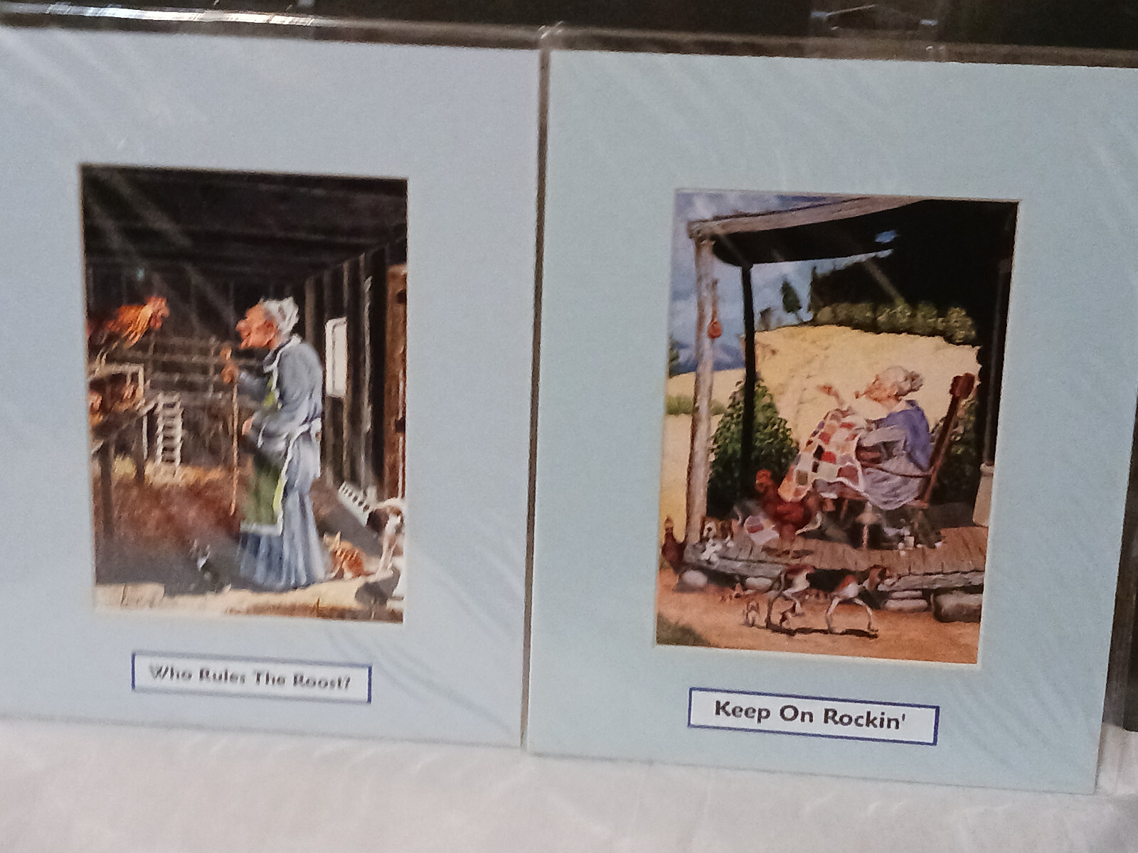 Western Artist Roy Boots Reynolds Cartoon Cowboy 2 8x10 prints Boots Reynolds