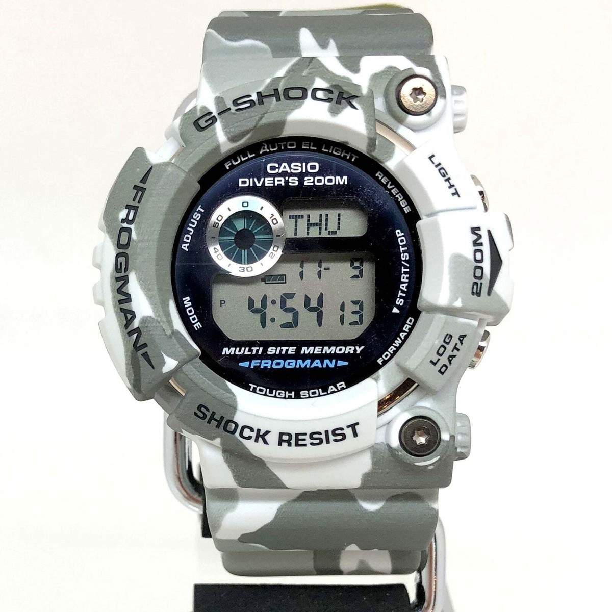 CASIO G-SHOCK FROGMAN GW-200CF-7JF本体のみ GW-200CF-7JFサポートページ | CASIO