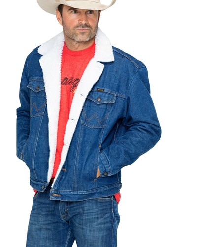 Sherpa Lined Denim Jacket - 74255PW 