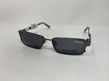 EASYTWIST CT 210 20 51/16/135 GRAY FLEX HINGE W/ POLARIZED CLIP EYEGLASSES “O17