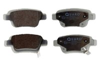 Quaro QP2562 BremsbeläGe Set, Scheibenbremse FüR Toyota