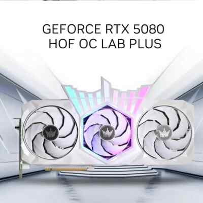 GALAX GeForce RTX5080 HOF OC LAB PLUS-X 16GB GDDR7 Graphics card GPU