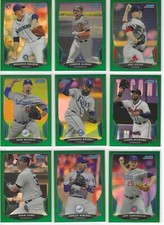 2013 Bowman Chrome & Prospects Refractor parallels Green Purple Xfractors pick