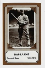 1975 FLEER PIONEERS OF BASEBALL #18  NAP LAJOIE PHILADELPHIA CLEVELAND