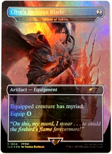 MTG Clive's Invictus Blade (Rainbow Foil) Secret Lair Final Fantasy 1864 FFXVI