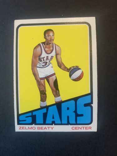 1972-73 Topps Basketball #220 Zelmo Beaty HOF EX + ABA Utah Stars Prärieansicht - Bild 1 von 2