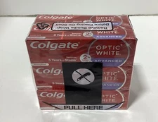 Colgate Optic White Whitening Toothpaste Sparkling White - 3.2oz LOT OF 6