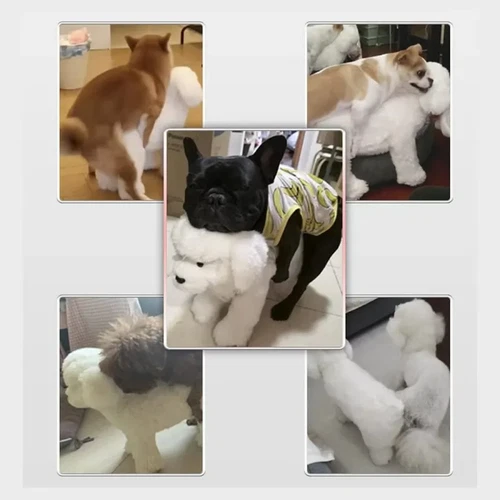 Dog Mating Toys Simulation Plush Pet Sex Play Silicone Vent Stress Reliever Tool - Picture 22 of 24