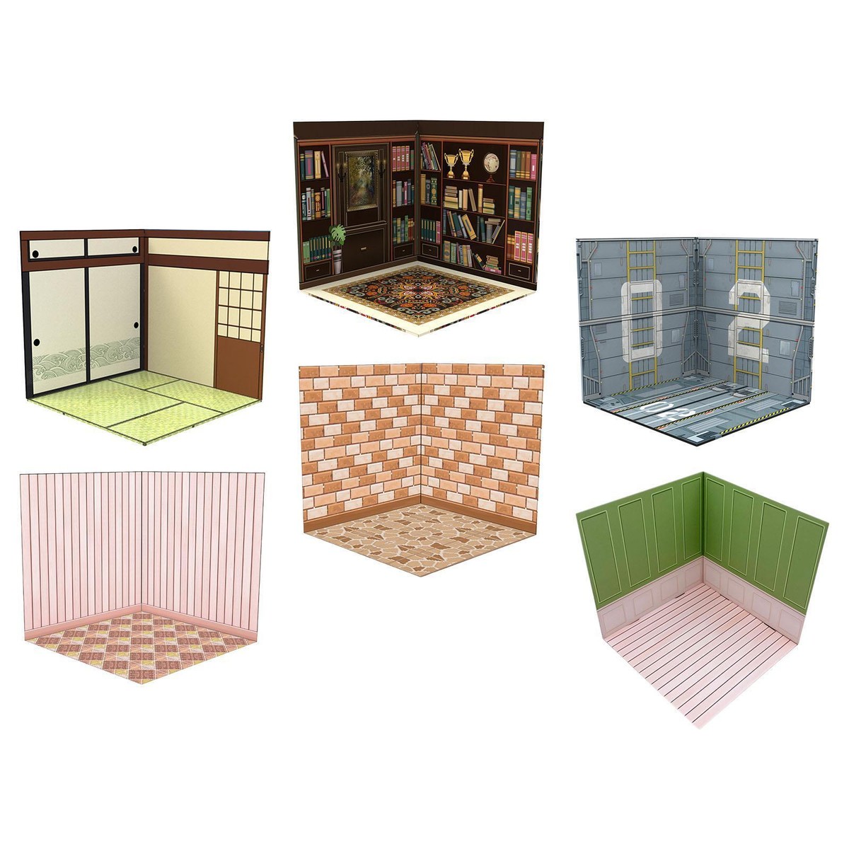 スポーツトイ・アクショントイ Onedrop diorama Retro Arena Pop-Up Diorama 1/12 – Extreme-Sets