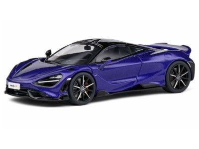 2020 Mclaren 765 LT Purple Diecast 1:43 Scale Model - Solido S4311906