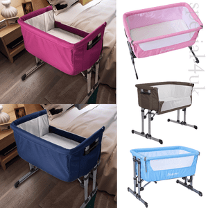 adjustable swing baby bed side sleeping crib cots with mosquito net