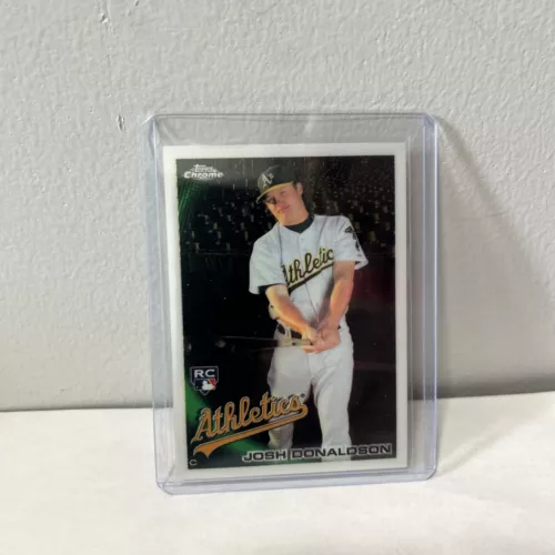 Josh Donaldson 2010 Topps Chrome Rookie #191 Oakland Athletics RC