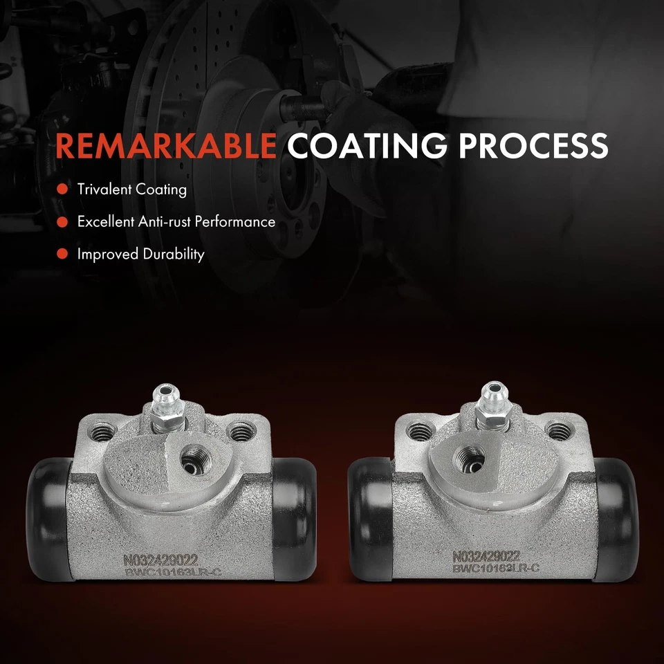 Цилиндр заднего бокового барабанного тормоза колеса для Ford E-150 E-250 F-150 F-250 LTD 2 шт. - Изображение 3 из 4