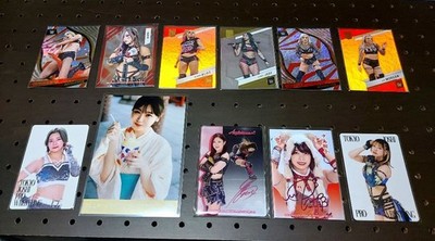Pro Wrestling Card Set 11 Cards Tokyo Joshi, BBM, Panini, Kairi, Shoko, Suzume