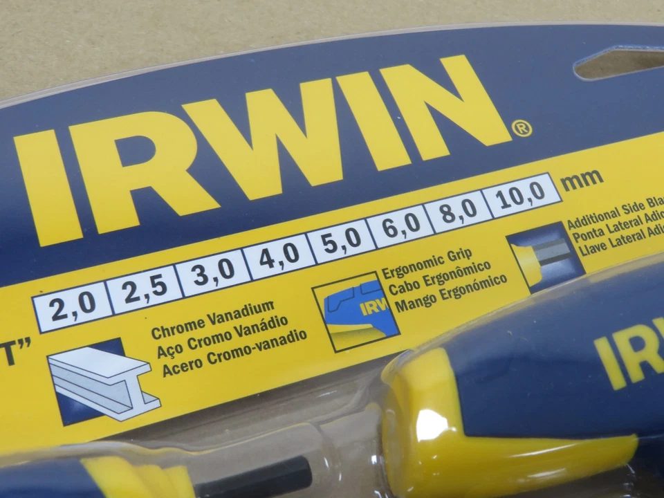BRAND NEW Irwin T Handle Hex Key Set 8-piece 2mm – 10 mm - Image 3 of 4