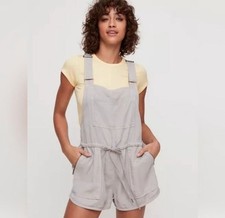 Wilfred Free Aritzia Beatriz Romper In Ashen Sz Large Preppy Summer Flaw