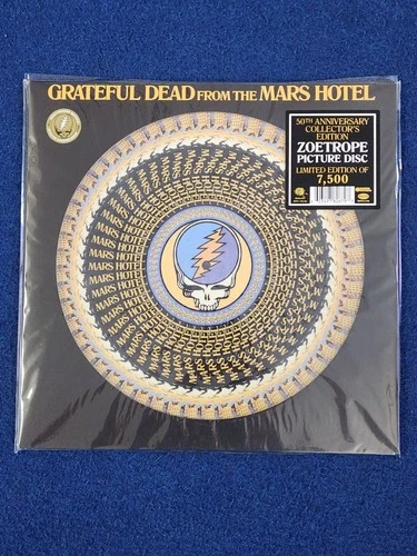 GRATEFUL DEAD From The Mars Hotel 50th Zoetrope Picture Disc Vinyl LP NEW SEALED