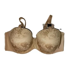 Soma CURVY COUTURE Strapless Sensation Nude Multi-Way Push Up Plus Size 40DD