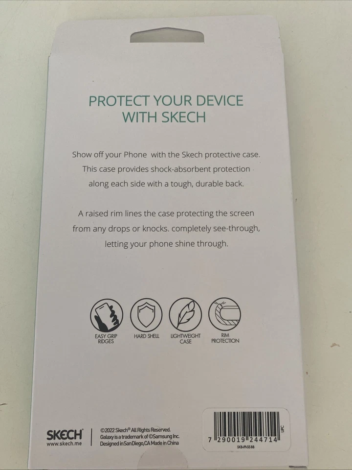 Funda Skech para iPhone SE transparente a prueba de golpes cubierta de teléfono nueva Foto 3 de 3