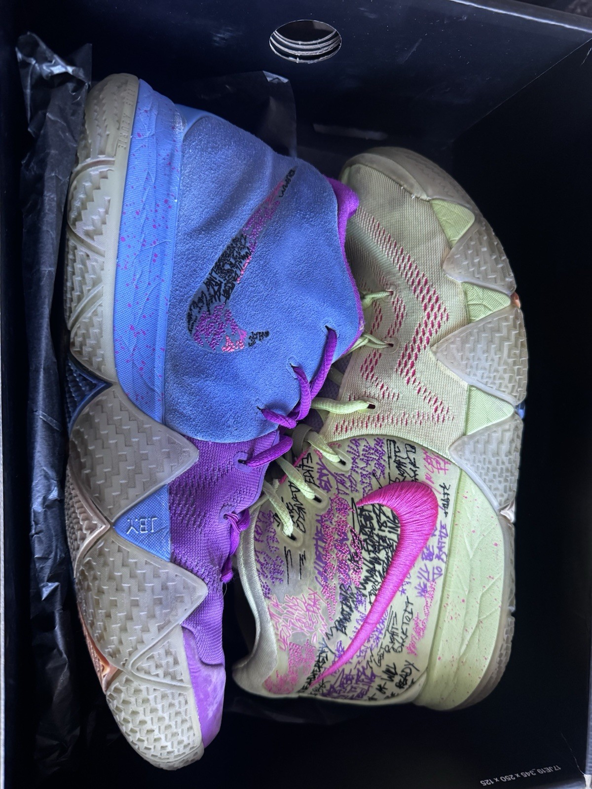 Purple Green Pink Multicolor