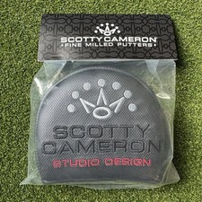 Scotty Cameron Titleist Coverall Mid-Round Mallet RH Putter Headcover (Gray)