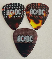 Angus Young Caricature ACDC PWR UP 3 Set Guitar Pick