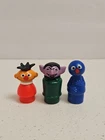 Vintage Fisher Price Little People Sesame Street The Count Grover & Ernie Figure