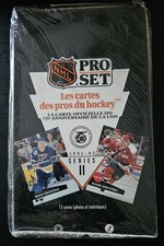 1991-92 Pro Set NHL Hockey Series 2 French Edition Factory Sealed Wax Box 36 Pks
