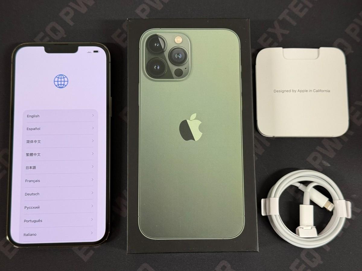 Apple iPhone 13 Pro Max A2484 512GB Factory Unlocked Excellent