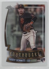2023 Topps Chrome Update Youthquake Casey Schmitt #YQ-95 1l2z