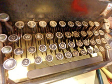 3W - vintage WOODSTOCK typewriter as-is parts or restoration thumbnail