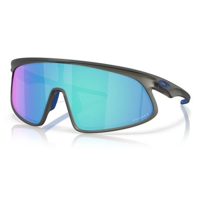 Oakley RSLV Brille - Matte Grey Smoke Prizm Sapphire OO9524D 952404