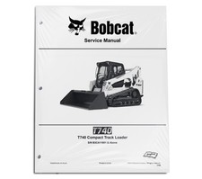 Bobcat T740 Compact Track Loader Service Manual Shop Repair Book - 7252367