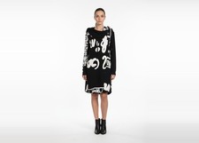 RUNDHOLZ Mantel Damen Gr 34 Baumwolle Schwarz Elegant Classic Luxury SEHR GUT