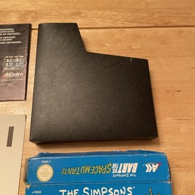 NINTENDO NES - LOS SIMPSON - BART VS LOS MUTANTES ESPACIALES - EN MUY BUEN ESTADO 