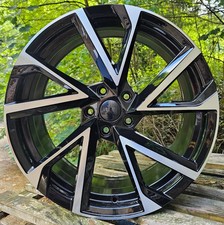 Black MF x4 20" Vega 2 Style Alloy Wheels Skoda Kodiaq Enyaq Kamiq Karoq