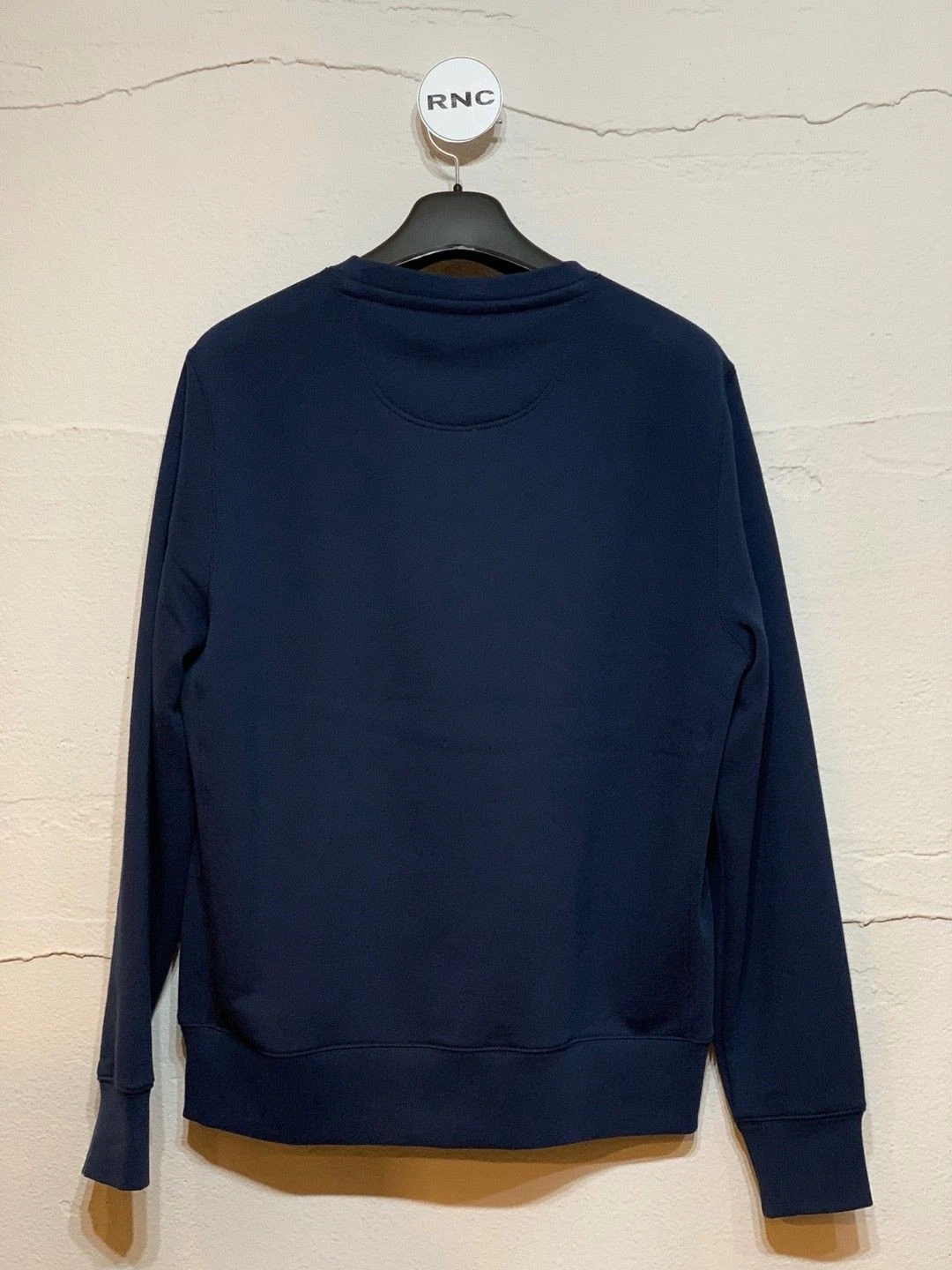 Felpa Burberry con logo Navy 17750723