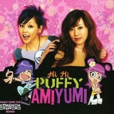 Hi Hi Puffy Amiyumi  Music From The Cartoon Network Series CD - Like New