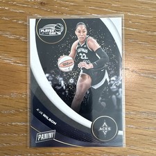 Panini 2025 WNBA Player of the Day A'ja Wilson Insert #7 Las Vegas Aces